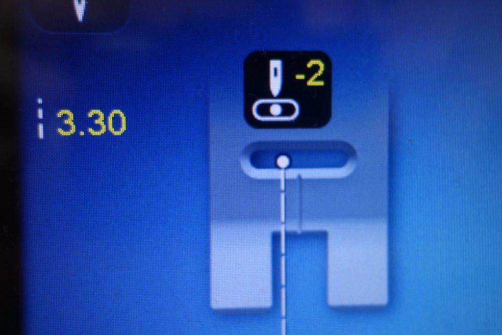 Einstellungen für den Schmalkantenfuß