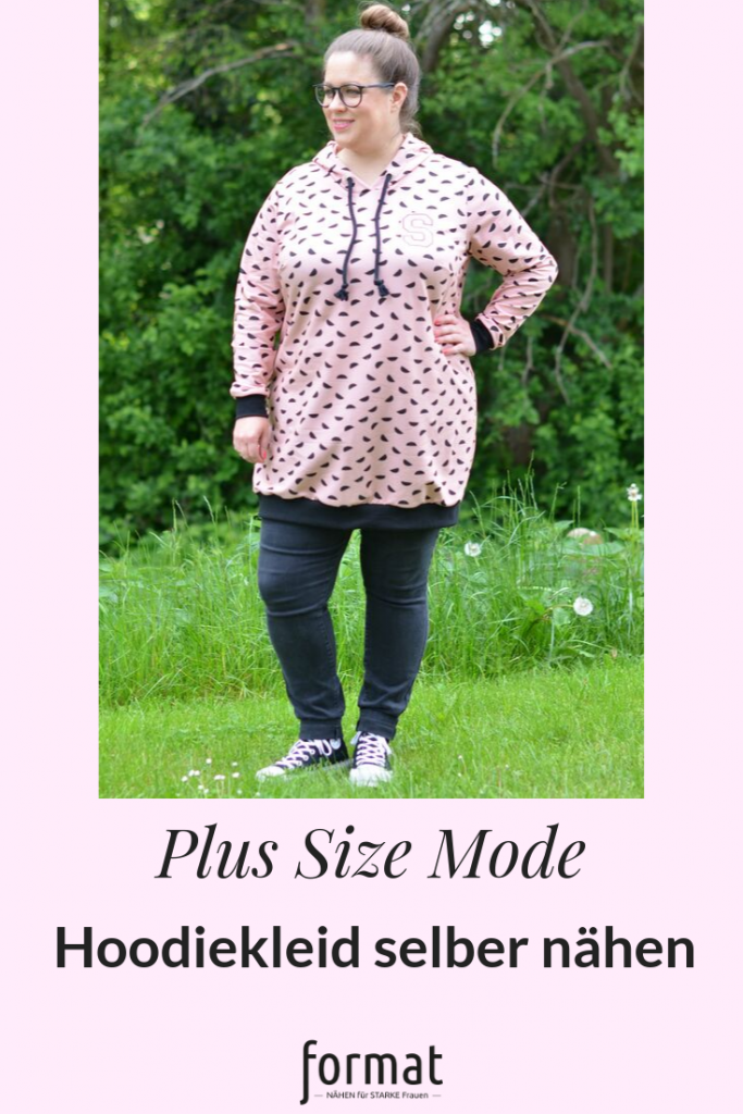Schnittmuster Variation Hoodiekleid