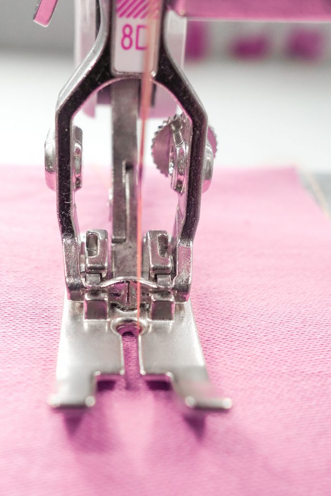 Nähfuss für dicke Stoffe