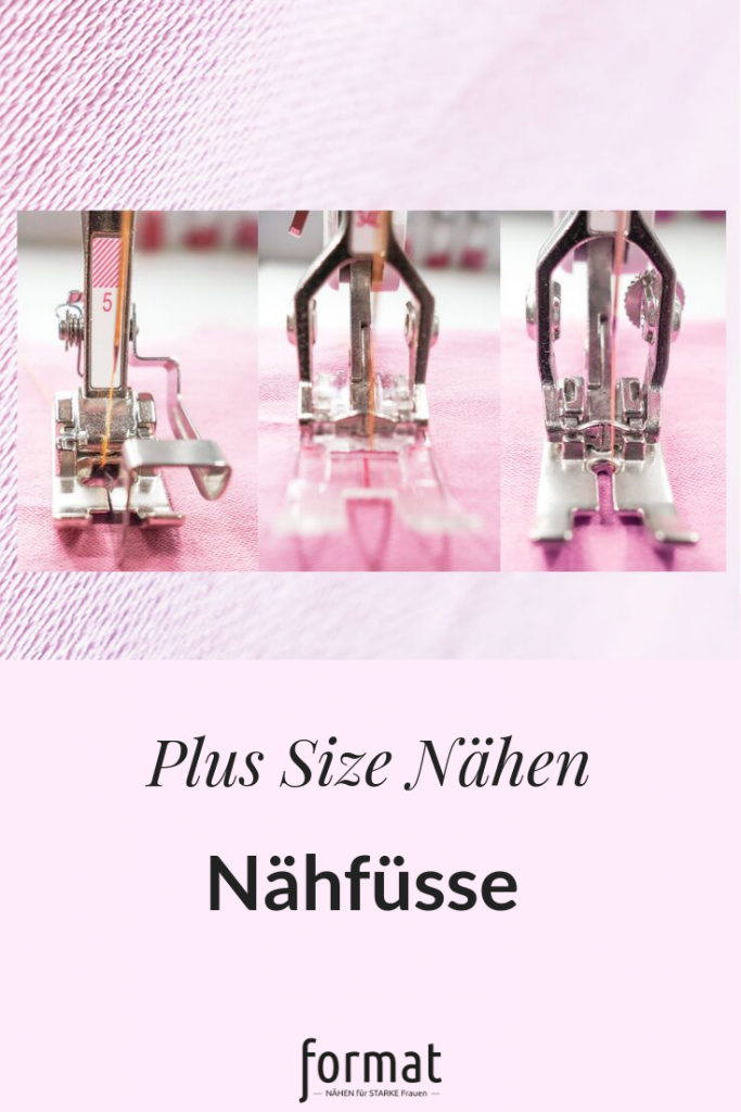 Nähfüße für Damenkleidung