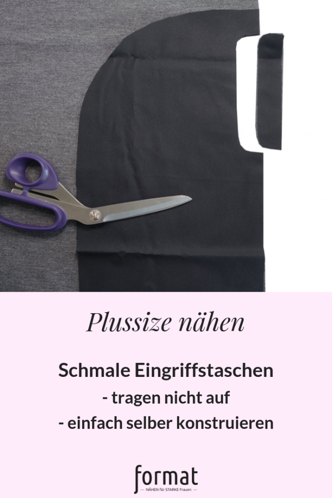 Schmale Eingriffstaschen, die nicht auftragen selber nähen