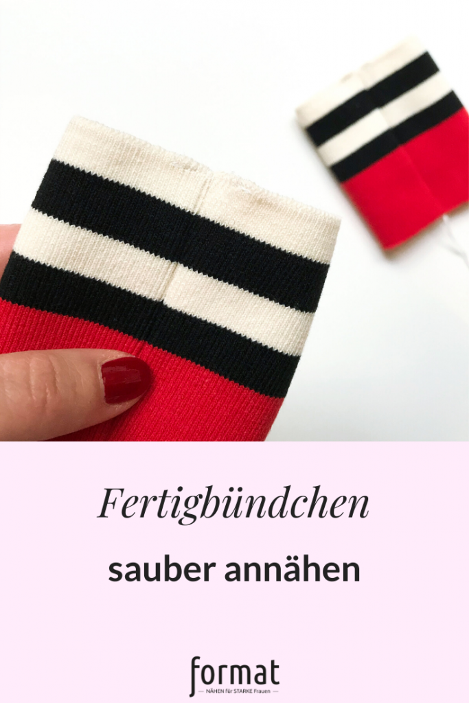 Fertigbündchen und Puffs super und einfach annähen
