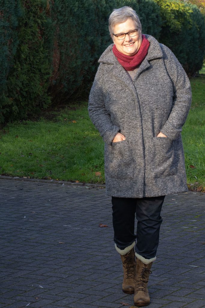 Wollmantel - Schnittmuster nähen
